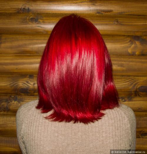 Какие факторы влияют на выбор цвета из палитры красок для волос concept. Красный