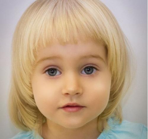 Прически для девочек 2-3 лет на короткие волосы. С короткими волосами 14
