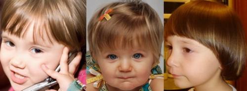 Стрижки для детей 3 лет девочке. Короткие стрижки для самых маленьких модниц