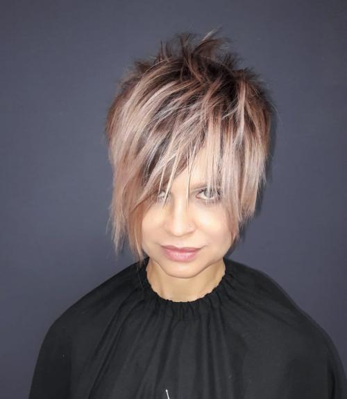 Схема универсальной короткой стрижки. Техника короткой женской стрижки 06