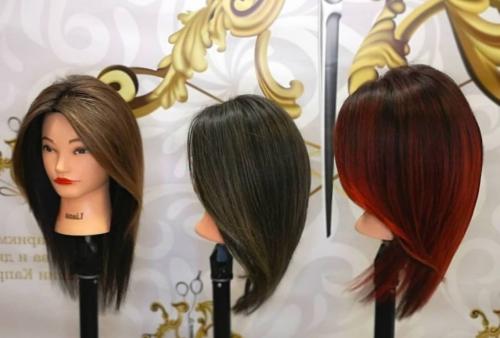 Схема универсальной короткой стрижки. Техника короткой женской стрижки 03