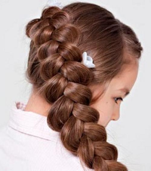 Косички для девочек с короткими волосами. КОСА ПО-ФРАНЦУЗСКИ