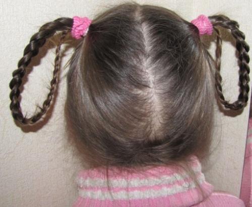 Косички для детей легкие. Косички для девочек — 100 причесок. Красивые и простые на длинные, средние, короткие волосы. Пошагово с фото