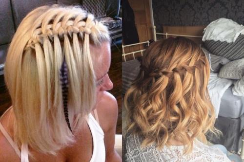 Косички на короткие волосы пошагово. Варианты косичек на короткие волосы пошагово с инструкциями