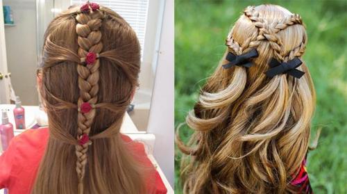 Прически для самых маленьких пошагово. 100 причесок из косичек для девочек с пошаговыми фото