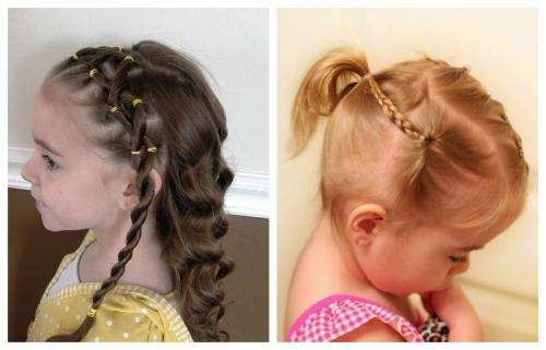 Детские прически легкие и быстрые. Легкие и красивые прически для девочек в садик на каждый день и 60 фото-идей