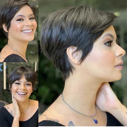 Короткие женские стрижки с удлинением сзади. Варианты стрижки боб для коротких волос: фото