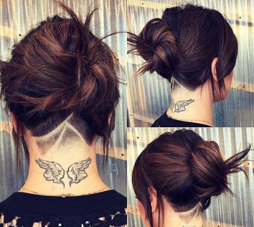 Как подстричь короткие волосы сзади. Стрижки с коротким затылком: фото