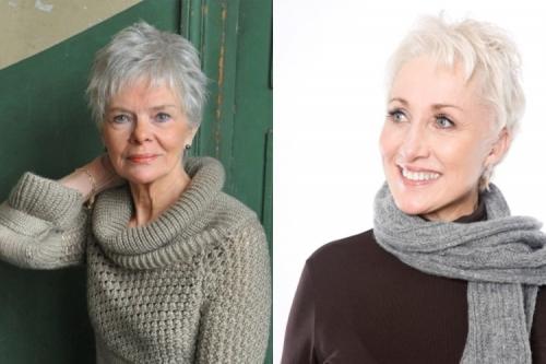 Стрижки для женщин 50-60 лет. Прически для пожилых женщин