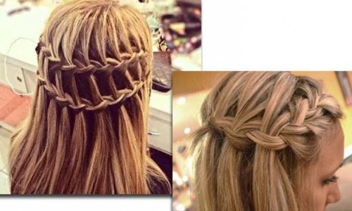 Легкие прически самой себе за 5 минут в школу на длинные волосы