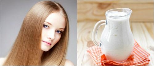Маска из кефира для волос для осветления. Как осветлить волосы с помощью кефирных масок?