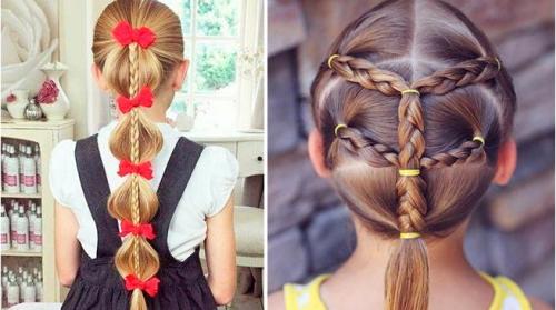 Прически для самых маленьких пошагово. 100 причесок из косичек для девочек с пошаговыми фото