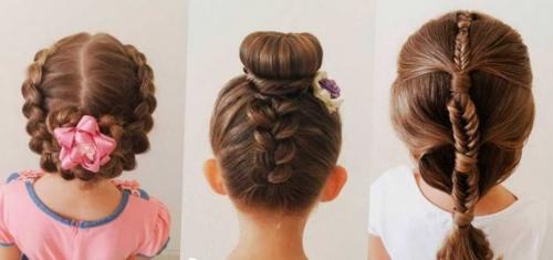 Прически для самых маленьких пошагово. 100 причесок из косичек для девочек с пошаговыми фото