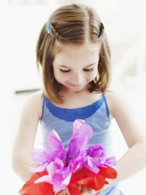 Прически в садик простые. 100 причесок для девочек в садик на каждый день