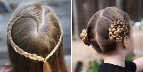 Прически в садик за 5 минут. Прически в садик для девочки на каждый день. Фото, как сделать на средние волосы