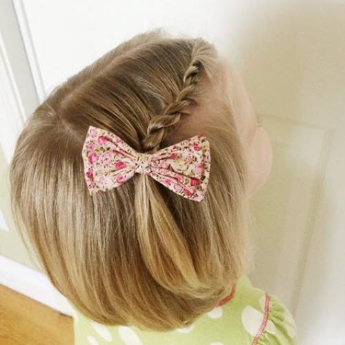 Прически в садик простые. 100 причесок для девочек в садик на каждый день