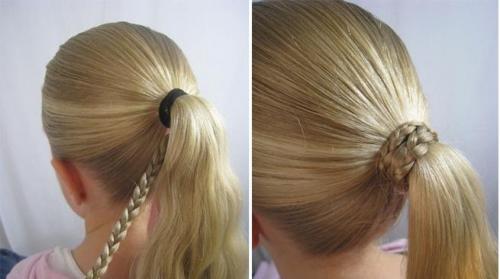 Прически для самых маленьких пошагово. 100 причесок из косичек для девочек с пошаговыми фото