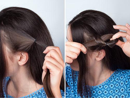 Быстрые прически с резиночками. 5 простых причесок на резинках пошагово