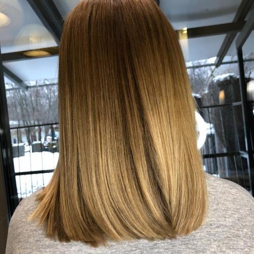 Сложное окрашивание на темные волосы. Модные техники окрашивания темных волос средней длины