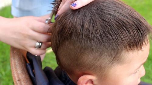 Стрижка для малышей. Детские стрижки – модные схемы стрижек для современных девочек и мальчиков