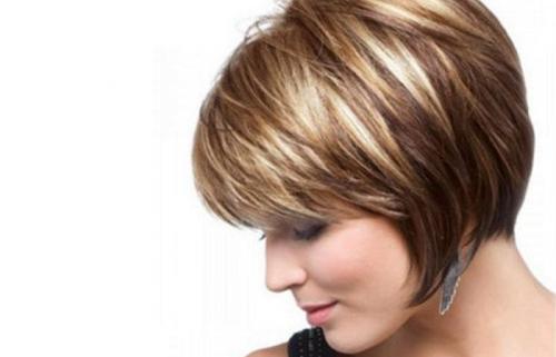 Красивое окрашивание с темными прядями на светлых волосах. Какие оттенки краски используют для мелирования темно-русых волос 03