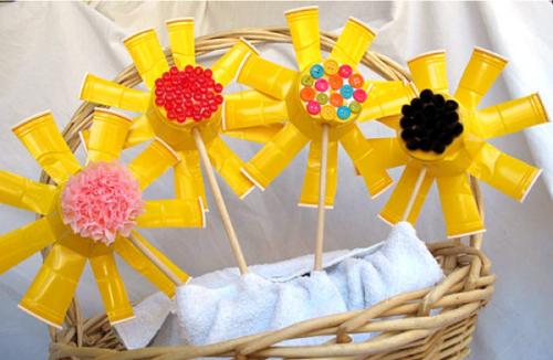 Поделки в садик из подручных материалов. Картотека тем