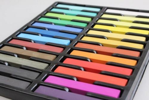 Цветные пряди волос для детей. Мелки для волос