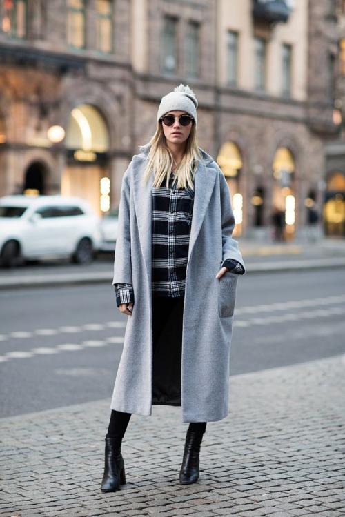 С чем носить пальто оверсайз женское. Пальто оверсайз