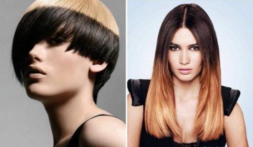 Красивые сочетания колорирование на темные волосы. Колорирование темных волос — новинки 2022