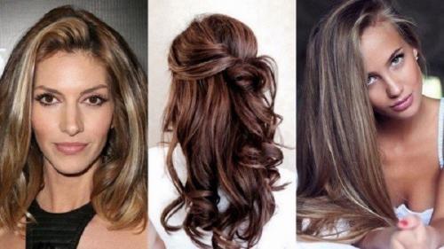 Красивые сочетания колорирование на темные волосы. Колорирование темных волос — новинки 2022