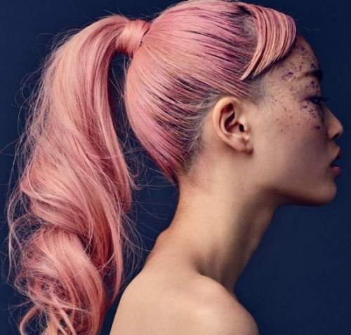 Как носить розовые волосы. 15 Как носить розовые волосы. 15