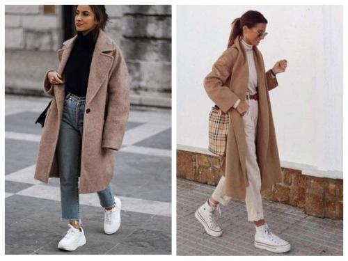 Как и с чем носить женское пальто. С чем носить женское пальто: 66 вариантов для стильных образов (актуальные фото)!