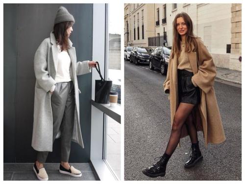 Как и с чем носить женское пальто. С чем носить женское пальто: 66 вариантов для стильных образов (актуальные фото)!