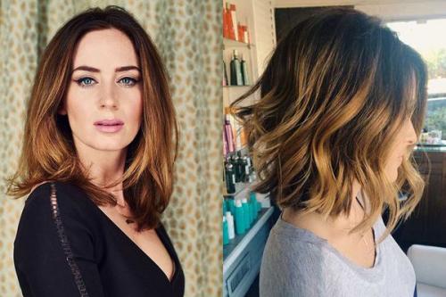 Цветные пряди на темных. Модные оттенки 20