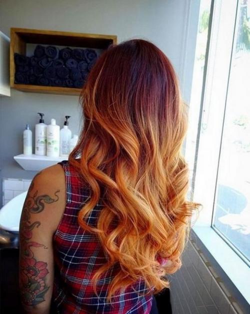 Как сделать омбре в домашних условиях. Омбре на длинные волосы дома: техника выполнения, нюансы 23