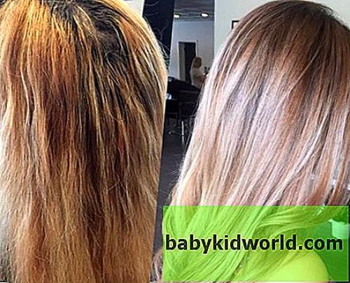 Растяжка цвета на волосах. Что это такое? 15