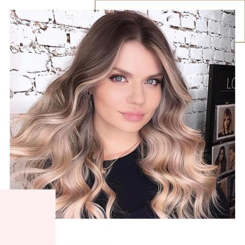 Растяжка цвета на русые волосы. Что такое растяжка цвета на волосах?