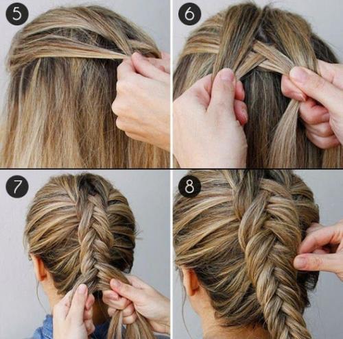 Прическа из кос на средние волосы. Прически с косами на средние волосы в домашних условиях и пошаговые фото