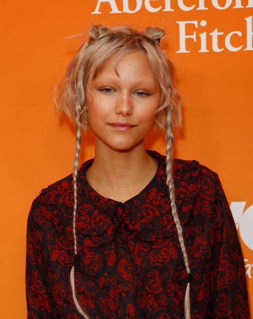 Прическа с косами и распущенными волосами. Горячий тренд лета 2021 — тонкие акцентные косички у лица