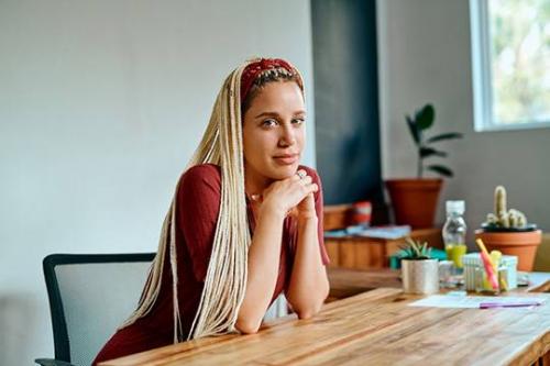 Окрашивание волос заплетенных в косичку. Виды афрокосичек омбре