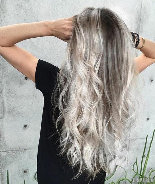 Золотисто пепельный цвет волос. Все пепельные оттенки волос (Фото)