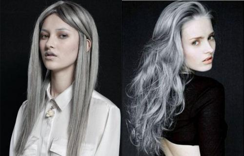 Необычный пепельный цвет волос. Особенности 35