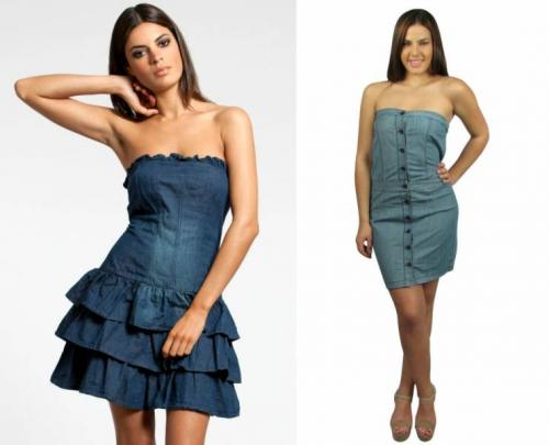 Можно ли джинсовое платье. Джинсовые платья – обзор трендовых моделей сезона 14