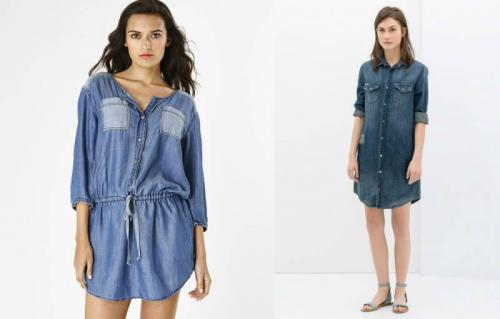 Можно ли джинсовое платье. Джинсовые платья – обзор трендовых моделей сезона 12