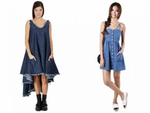 Можно ли джинсовое платье. Джинсовые платья – обзор трендовых моделей сезона 13