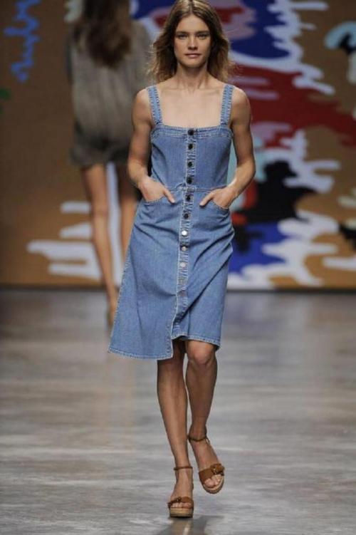 Можно ли джинсовое платье. Джинсовые платья – обзор трендовых моделей сезона 03