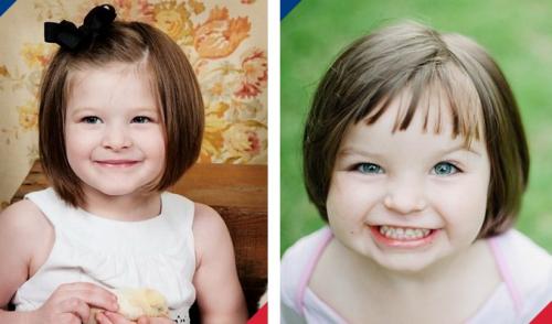 Детские стрижки для девочке 4 года. Стрижки для девочек 3-5 лет: идеи и фото