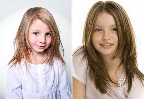 Детские стрижки для девочке 9 лет. Красивые стрижки для девочки