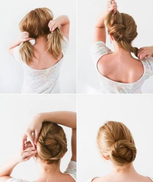 Легкие прически самой себе. Самые простые и легкие прически самой себе за 5 минут поэтапно