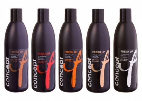 Как использовать оттеночный бальзам для волос concept палитра цветов. Оттеночный бальзам для волос Concept (Концепт). Палитра цветов, оттенки, отзывы